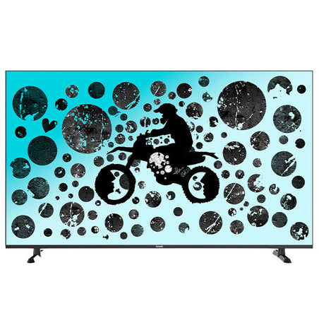 Televisore Graetz GR65Z1470 - Display 65 pollici UHD 4K LED - 3840x2160 ULTRA-HD - WebOs 22 - DVB-T2/T/S2 - Slot CI+ - 3x HDMI, 2x USB, WifI - Smart TV - Vesa - Nero