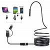 ENDOSCOPIO IMPERMEABILE 3 IN 1 - 2 MT. - VIDEOCAMERA DI ISPEZIONE USB