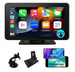 CARPLAYER PORTATILE MONTAGGIO CRUSCOTTO - TOUCH SCREEN 7 - ANDROID AUTO+APPLECARPLAY