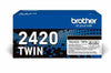 TONER ORIGINALE BROTHER TN-2420 TWIN NERO CONF. 2 PEZZI