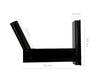 STAFFA A MURO PER DIFFUSORE SP 102P