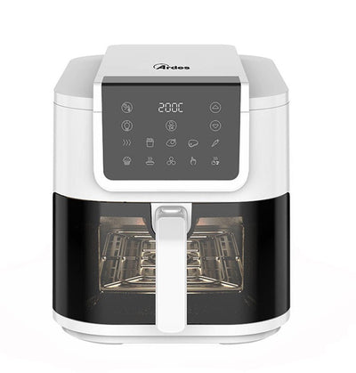 Friggitrice Ad Aria Ardes Arfrya08lvw Infinity Win - 80% Di Grassi In Meno - 8 Litri - Display Lcd Touch - 1700w - Bianca