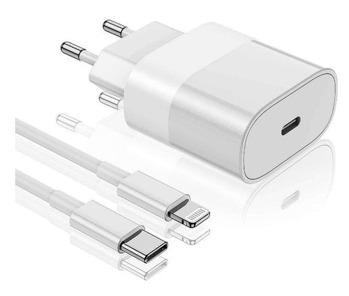 Caricabatterie Rapido 20W - USB-C a Lightning - Compatibile per iPhone