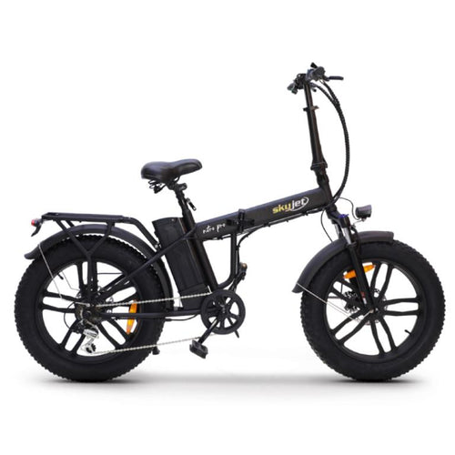 BICI ELETTRICA CON PEDALATA ASSISTITA FAT BIKE SKYJET 20 NITRO PRO - 250W - NERO
