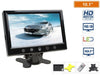 MONITOR TFT LED 10.1 CON TELECOMANDO - INGRESSO VIDEO - RCA - VIDEOSORVEGLIANZA