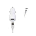 Caricatore da auto 2.4A - 2 in 1 car charger - Usb Type-C - Lunghezza cavo 1mt