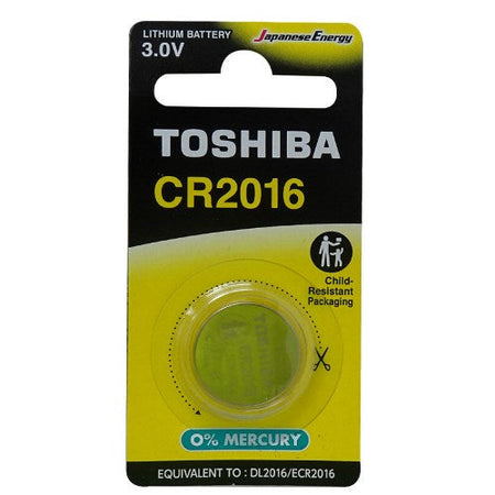 Batteria Pila Toshiba Cr2016 - Litio - 3.0v
