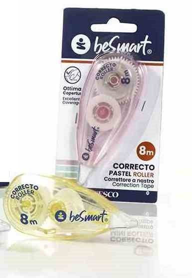 CORRETTORE PASTEL ROLLER 8MT IN BLISTER - 1 PZ - COLORI ASSORTITI (01030029)