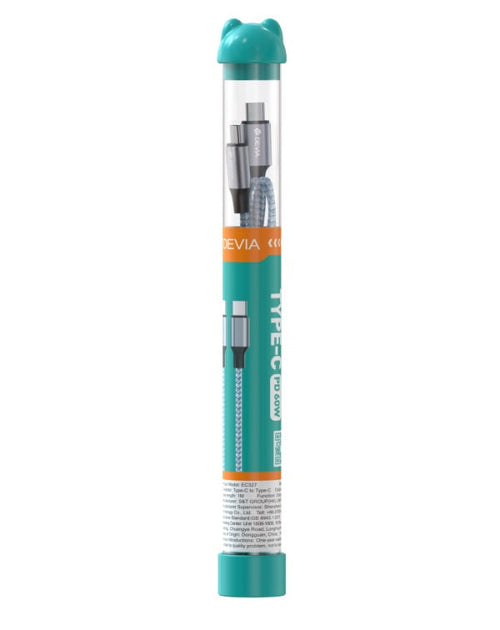Cavo Bubble Tipo-C - C 3A 60W Per carica rapida PD - Nero