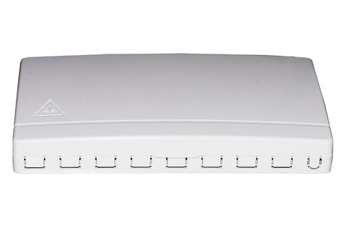 Box 8 porte per connettori fibra ottica sc simplex o lc duplex - per applicazioni ftth