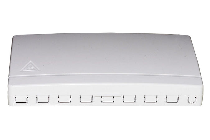 Box 8 porte per connettori fibra ottica sc simplex o lc duplex - per applicazioni ftth
