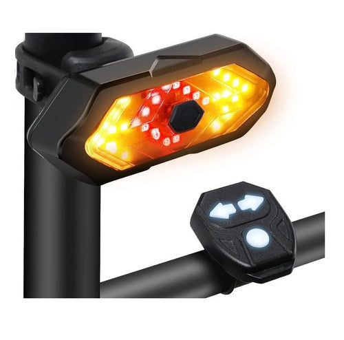 FANALE POSTERIORE FRECCE PER BICICLETTA CON SEGNALI DI SVOLTA (FY-1820) WIRELESS