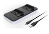 Raptor-Gaming dock per ricarica Gamepad - Ricarica due controller Playstation 5 DualSense