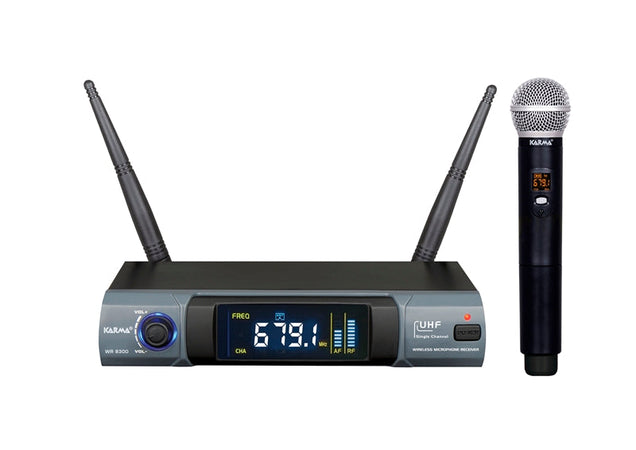 RADIOMICROFONO PALMARE UHF (SET 8300)