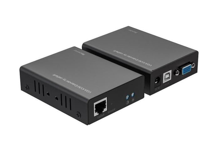 KIT TX-RX EXTENDER VGA E SEGNALE USB - UTP A 300MT (PT-PETVEK)