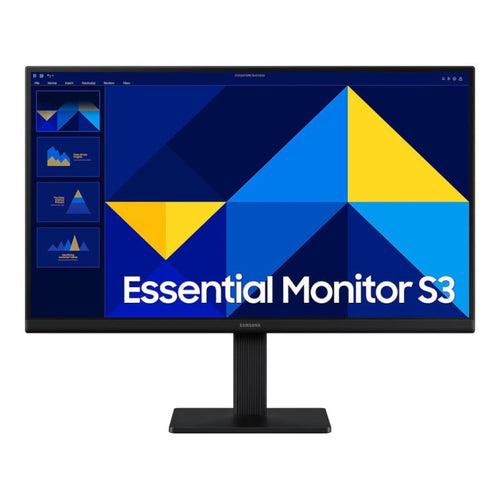Monitor Samsung Business S31D Essential - Display 24 pollici LED - Contrasto 3000:1 - 1920x1080 Full-HD - Vga, Hdmi - Vesa - Nero