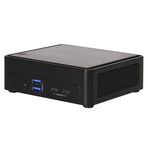 Personal Computer AsRock NUCS BOX 125H Mini Pc - Cpu Intel Core Ultra 5 125H - Slot 2x SO-DIMM DDR5 - 1 x M.2 Key E - Nero