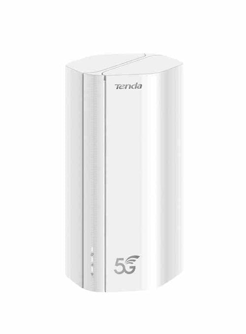 Router Tenda 5G01 - Wi-Fi 6 (802.11ax) - Dual-band (2.4 GHz/5 GHz) - Collegamento ethernet LAN, 5G - Bianco