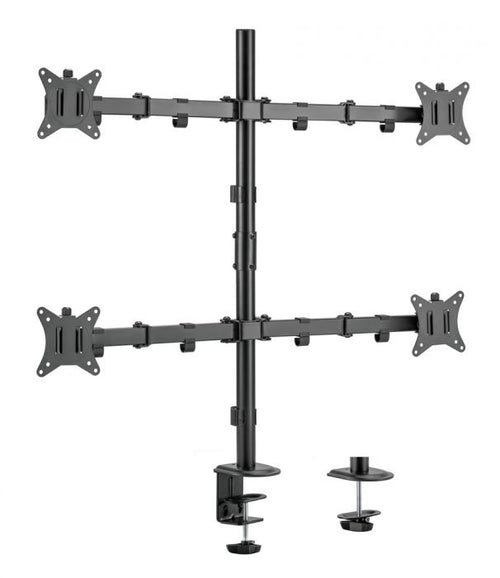 SUPPORTO DA TAVOLO PER 4 MONITOR DA 17 A 32 (650159)