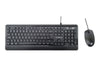 Kit Yashi Exclusive tastiera e mouse a filo MY539 - Usb - Nero