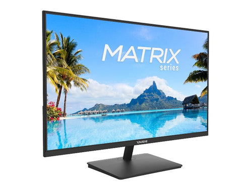Monitor Yashi Matrix YZ2724 - Display 27 pollici IPS LED - 16:9 - 1920x1080 Full-HD - Multimediale 2.0W x2 - 75Hz - 300 cd/m2 - 2 ms (OD) - Vga, HDMI - Vesa - Nero