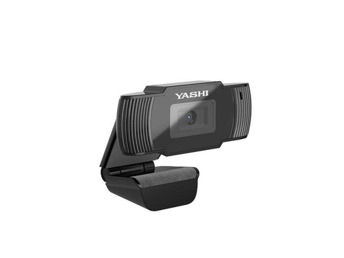 Webcam Yashi WBYZ100 - 2K - Microfono integrato - Auto focus 30fps - USB - Nero