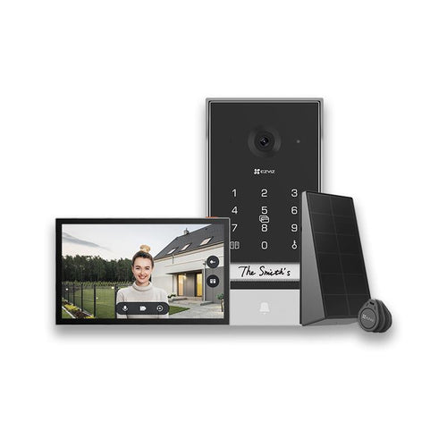 VIDEOCITOFONO SMART EP7 - SCHERMO TOUCH 7 - CONTROLLO REMOTO - RILEVAMENTO MOVIMENTO - AUDIO BIDIREZIONALE (EZVCSEP7)