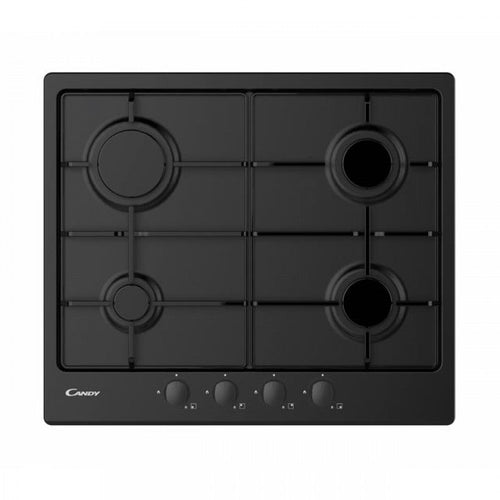 PIANO COTTURA A GAS IDEA 60CM - 4 FUOCHI - NERO (CHW6BRBB)