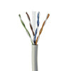 Matassa di rete U/UTP Cat6 - CCA - 23AWG - Lunghezza 305 Mt. - Grigio