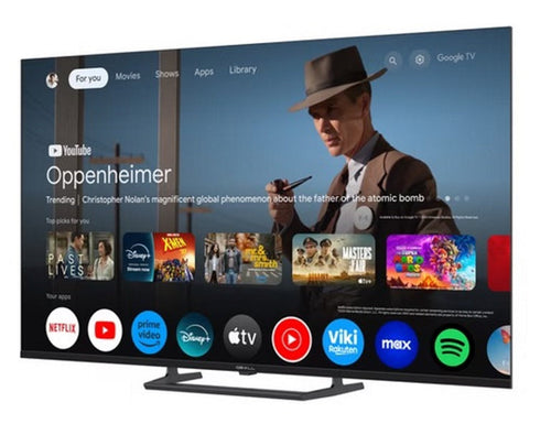 Televisore Qbell Qt40fgf9a - Display 40 Pollici Led Full Hd - 1920x1080 FulL-Hd - Google Smart Tv - DvB-T2/c - Hdmi - Usb, Wifi - Vesa