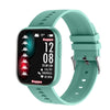 Orologio Smartwatch Kappa KW-S006 - Orologio unisex - cassa squadrata in alluminio - android/ios - cinturino in silicone verde acqua
