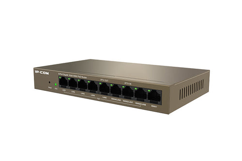 Switch Router PoE a 9 porte IP-Com 802,3AT 95W gestito da Cloud (M20-8G-POE)