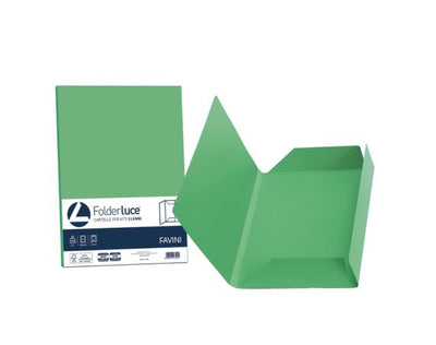 CARTELLE 3 LEMBI LUCE&ACQUA GR.200 (50 PEZZI) - VERDE