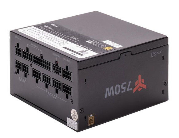 Alimentatore Itek GBI750 - 750W - 80Plus Gold - Ventola FDB - Modulare - ATX 3.1