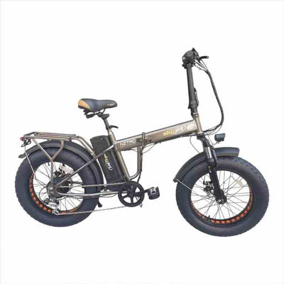 BICI ELETTRICA CON PEDALATA ASSISTITA FAT BIKE SKYJET 20 NITRO - 250W - GRIGIO