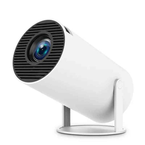Mini Proiettore Portatile - Correzione Orizzontale Automatica Intelligente - Proiettore da Film Rotabile di 180 - Compatibile con Telefono - Wi-Fi 6 BT5.2 Android 11