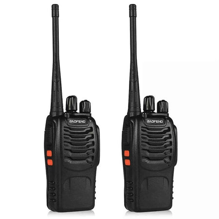 RADIOTRASMITTENTE BF-888S WALKIE TALKIERADIOTRASMITTENTE BF-888S WALKIE TALKIE - CONF 2 PEZZI
