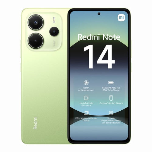 SMARTPHONE REDMI 14 6+128GB LIME GREEN VERDE 4G DUAL SIM