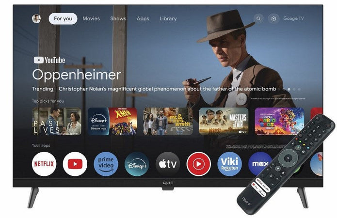 TV LED 32" QT32HGF9A HD SMART GOOGLE TV WIFI DVB-T2