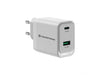CARICABATTERIE 45W - PORTA USB-A/C FAST CHARGE (ALTHEA20W45)