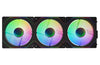 KIT 3 VENTOLE PER CASE INFINITY BLACK ITCFAK3INW12B 120X120 ARGB