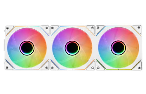 KIT 3 VENTOLE PER CASE INFINITY WHITE ITCFAK3INW12W 120X120 ARGB