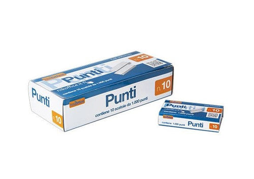 PUNTI METALLICI PASSO 23/20 CONF. 10000 PUNTI