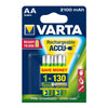 Confezione 2 batterie Ricaricabili STILO Varta Recharge Accu Power AA - Tipo Stilo AA - 2100 mah