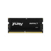 MEMORIA SO-DDR5 8 GB PC4800 FURY IMPACT BLACK (1X8) (KF548S38IB-8)