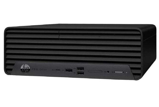 Personal Computer Hp ProDesk 400 G9 SFF - Cpu Intel Core i5-12500 - Ram 16 Gb - Hd 512 Gb SSD - USB - Ethernet - 1x Audio uscita cuffia - Windows 11 Prof - Tastiera Inclusa - Nero