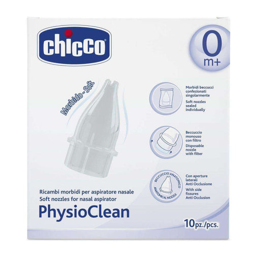 Ricambi Morbidi Chicco per Aspiratore Nasale Physioclean