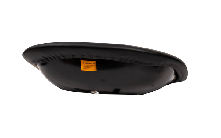 Sedile Ama universale in ecopelle nera con imbottitura