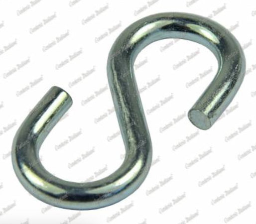 ORECA - 2 GANCI AD "S" PER CATENE - ACCIAIO INOX 3MM