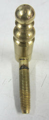 2 PEZZI - CERNIERE A DUE CORPI A BUSSOLA ANUBA 16X108MM - IN OTTONE LUCIDO